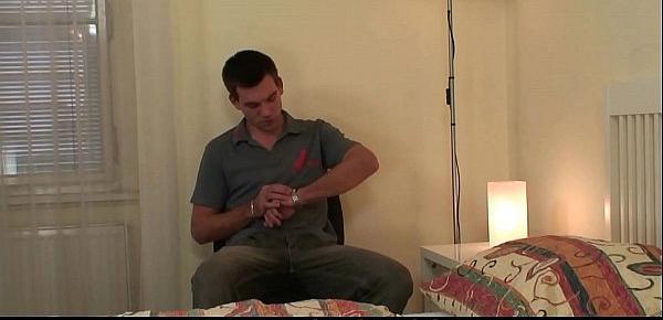 Horny old mother awakes him to ride his cock